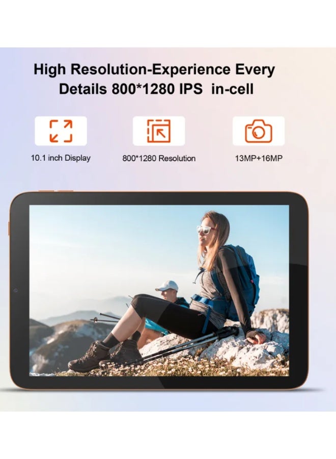 REBENUO 10.1 inch Android WiFi Touch Screen Tablet PC with 5G Keyboard Quad-core CM10017Air With Burbank - Image 2